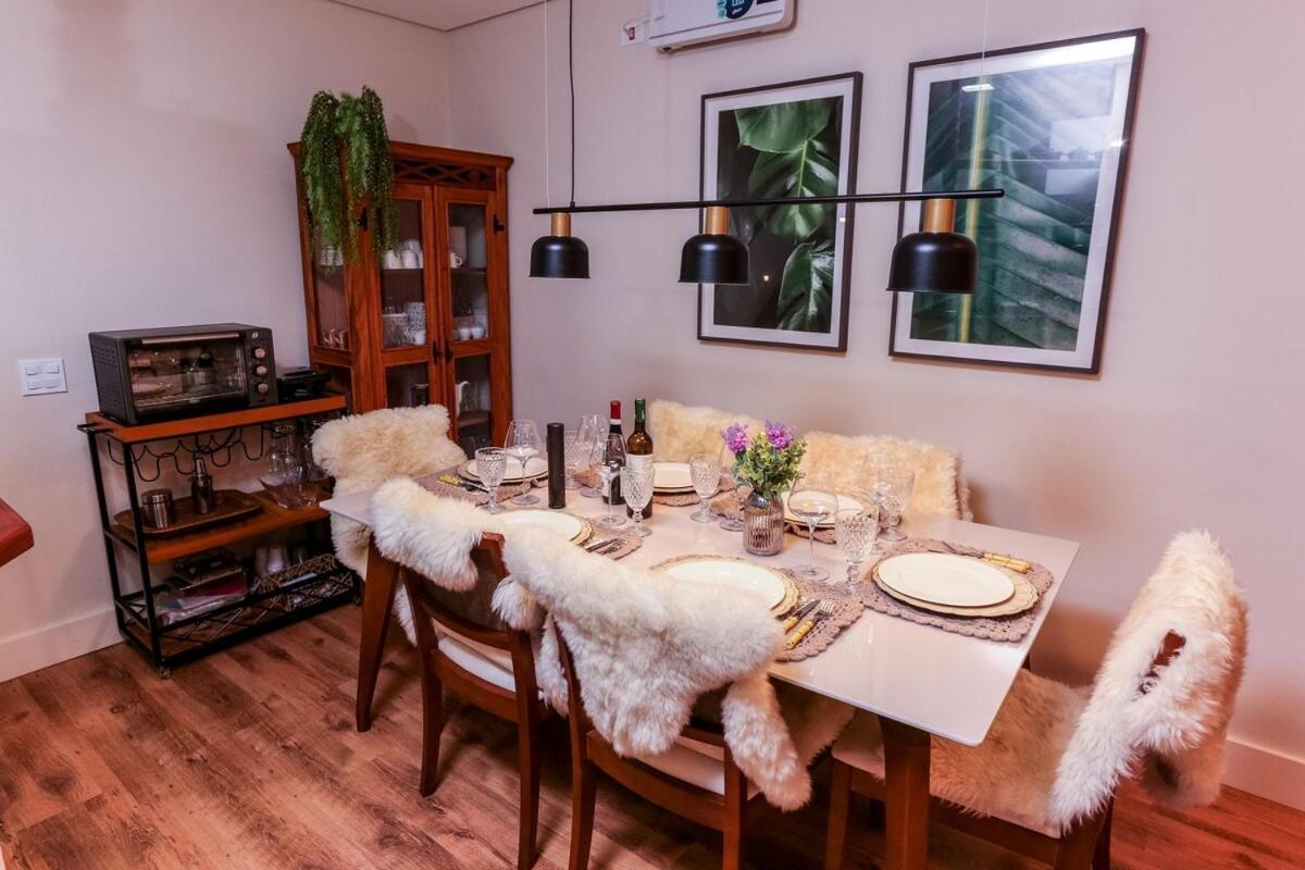 Quatre Saison 412 - Flat Nas Montanhas Perfeito Para Relaxar Campos do Jordão Eksteriør bilde
