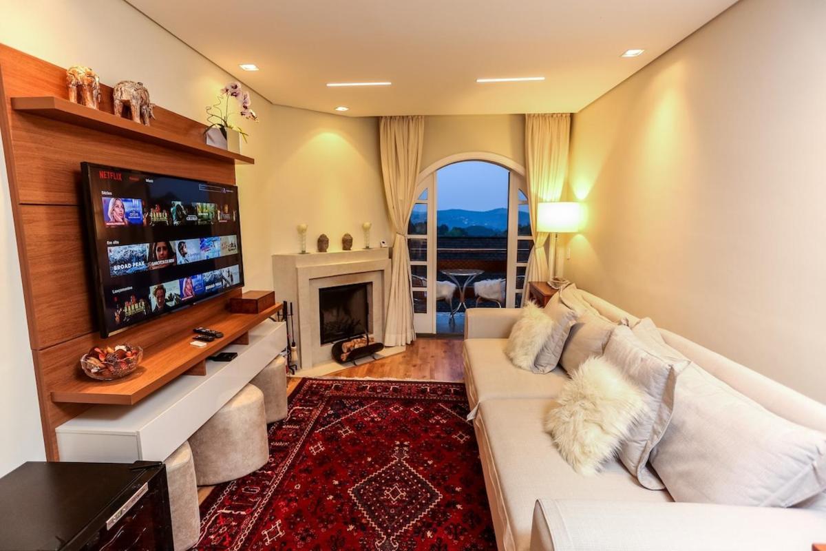 Quatre Saison 412 - Flat Nas Montanhas Perfeito Para Relaxar Campos do Jordão Eksteriør bilde