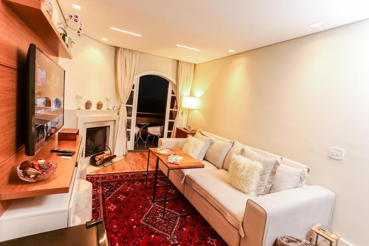 Quatre Saison 412 - Flat Nas Montanhas Perfeito Para Relaxar Campos do Jordão Eksteriør bilde